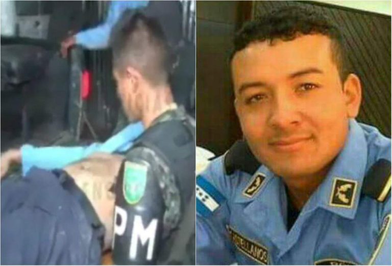 Policía muere en intercambio de disparos con militares en Tegucigalpa