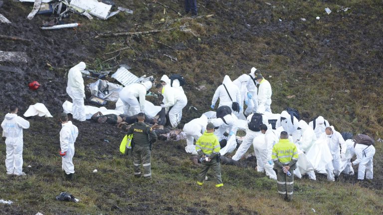 Las impactantes fotografías de la tragedia del Chapecoense