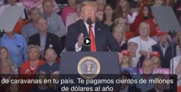 Trump sobre gobierno hondureño: «Les damos millones y no hacen nada por nosotros»