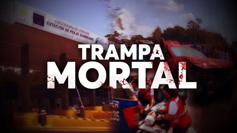 Por seguridad, hay paso libre en peaje de Santa Cruz de Yojoa